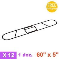 12 pcs SunnyCare #20609 Dust Mop Wire Frame 5" x 60" Swivel Snap 12 PCS