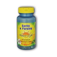 Nature's Life Garlic and Parsley - 2.2 mg - 500 Softgels
