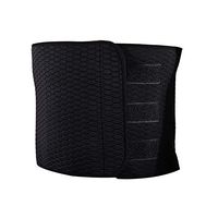 QQA Back Brace Lumbar Support with Double Banded Strong Compression Pull Straps