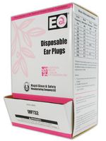 Magid IHP732 Polyurethane Foam E2 Disposable Uncorded Earplug, One Size Fits All, Pink (200 per Dispenser)
