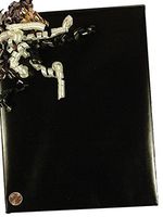 24" X 15' Black Gloss Gift Wrap