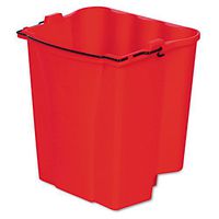 RCP9C7400RD - Rubbermaid Commercial WaveBrake 18Quart Dirty Water Bucket
