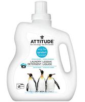ATTITUDE Hypoallergenic Laundry Detergent, 2x Concentrated, Non-toxic, Vegan, Wildflowers, 60.8 Fluid Ounce, 36 Loads