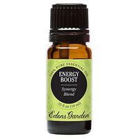 Edens Garden Energy Boost Essential Oil Synergy Blend, 100% Pure Therapeutic Grade (Highest Quality Aromatherapy Oils- Detox & Energy), 10 ml