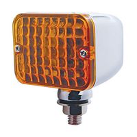 United Pacific 30329 Medium Rectangular Auxiliary Light - Amber