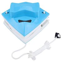 Delaman Window Cleaner - 15-24mm Magnetic Double Sides Glass Wiper Cleaner Surface Cleaning Brush Pad Tool