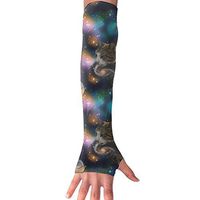 Galaxy Cats Animal UV Protection, Compression & Cooling Arm Sleeves For Cycling/Golf/Basketball/ Other Sports