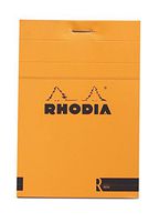 Rhodia Staplebound Premium Orange 3.375 x 4.75 Lined Notepad - R122011