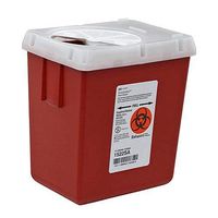 Kendall SharpSafety Large Volume Sharps Container - Sku KND1522SA_CS60
