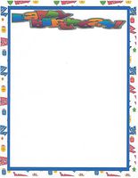 Happy Birthday Stationery Printer Paper 26 Sheets