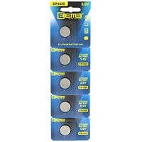EEMB CR1620 3 V 70 mAh Battery Button Coin Cell Lithium Battery Battery Perfect UL Certified for Watches, Car Remote Key, Alarm Clock Toys (5PCS)