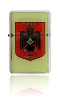 Mason Masonic 33rd Degree Wind Proof Oil Lighter Master
