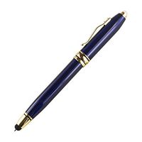Twist Pocket Penlight with Stylus - Blue