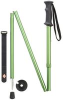 3-Section Folding Adjustable Cane Green Anodized Shaft  -Affordable Gift! Item #DHAR-9148513