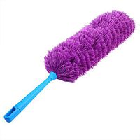Duster, 1 pcs Washable Anti Static Soft Microfiber Clean Duster Home Furniture Car Cleaning Tool(Purple)