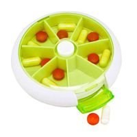 G-Force Rotating Travel Weekly Pill Organizer 3.6-Inch x 1-Inch, 2-Pack