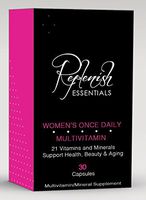 Replenish Essentials - One a Day, Womens Multivitamin, 3 Month Supply, Healthy Hair, Skin and Nails, Soy, Gluten and Yeast Free