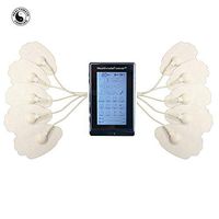 24 Modes Best 6’’Touchscreen Body Pain Relief Unit | Smart Dual Channel | Muscle Fatigue and Soreness Pain Relief | HealthmateForever T24AB3-Black FDA Cleared