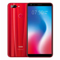 ZYSUS KXD K30, 3GB+32GB, Dual Back Cameras, Face & Fingerprint Identification, 5.7 inch Android 8.1 MTK6750 Octa Core up to 1.5GHz, Network: 4G, Dual SIM(Black) (Color : Red)