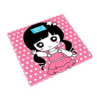 Shentesel Home Weight Scale Electric Digital Temperature Display Balance Body Weigher - Red