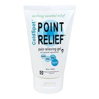 Point Relief soothing menthol pain relieving gel, 4 oz Tube