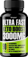 Keto Boost 5X Potent Diet Pills - Best Keto Burner for Men & Women that Works Fast - Thermogenic Weight Loss with Exogenous BHB Ketones for Night Time Burning - Hardcore Energy Booster Made in the USA