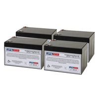 (4) 12V 12Ah F2 - Fresh Stock Compatible Battery Set for Altronix MAXIM7 by UPSBatteryCenter