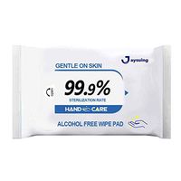 Funic Sterilization 99.9%，Disinfectant Wipes, Portable 10 Sheets/Pack Cleaning Wipes Antiseptic Sterilization Wet Wipes 75% Soft Alcohol Wipes for All-Purpose Cleaning