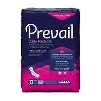 Prevail Bladder Control Pad, 16 Inch, Heavy Absorbency, PV-923 - Case of 132