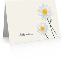 Daisy Note Cards (24 Cards and Envelopes) Daisy Cards
