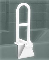 NOVA Bathtub Safety Rail, Tub Grab bar for Bathroom, Clamps to Side of Bathtub Safety Rail