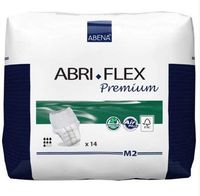 Absorbent Underwear, Abri-Flex Adult Pull On Medium Disposable Moderate Absorbency Absorbent Underwear for Men and Women (14 Pack/BG)