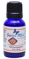 Swiss Mist Frankincense Essential Oil 100% Pure & Natural - UNDILUTED Therapeutic Grade - 0.50 oz Bottle - Perfect for Aromatherapy, Relaxation, Skin Therapy, More!