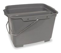 Pail, 4-1/4 gal., Gray