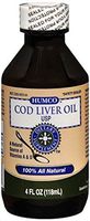 Humco - Cod Liver Oil - 5000 IU Strength - Liquid - 4 oz.