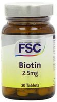 Fsc Biotin 2.5Mg 30 Tablets
