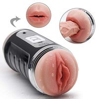 Ergonomic Design Double Holes Silicone Dolls Men's Adult Toys,Underwear Silicone Electric Artificial 3D Realistic Lifelike Toys for Men with 2 Entries Male Pleasure Stroker,Tshirt