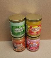 Smoke Odor Exterminator 13 oz Jar Candles Bamboo Breeze Assortment, (4) Frangipani, Fall’n Leaves & Maple Leaf.