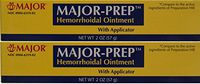 Hemorrhoidal Pain Relief Ointment Generic for Preparation H 2 oz. Per Tube Pack of 2 Tubes Total 4 oz.