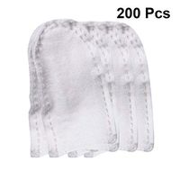 SUPVOX Cotton Finger Cots Cushion Finger Toe Thumb Sleeves Protective Wraps 200pcs