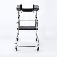 CHAIR Medical Rehab Chair, Wheelchair,Light Folding Adjustable Walker Driving Medicine, Cerebral Infarction Cerebral Thrombosis, Stroke, Hemiplegia, Standing Frame, Elderly Walker