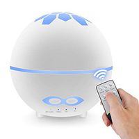 Oil Diffuser with Remote Control ，400ML Essential Oil Diffuser，Mute Aromatherapy Diffuser，with Adjustable Cool Mist Humidifier Mode Waterless Auto-off 7 Color Lights Changing for Office Home Bedroom