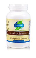Priority One Vitamins Anxiety Balance 90 Vegetarian Capsules - Support a Healthy Relaxed State of Wellbeing and restful Sleep* - Botanical Supplement for Mood and Stress Management*