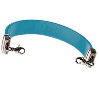 Cyan Silicone Medical Alert Replacement Bracelet (XL (6.5"))