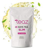TEAZ SLIM-28 Days F-Burn Tea | For Women & Men | Traditional Active Herbal Complex | 85g-3oz Loose Leaf | Without Additives | 100% Natural Dietary Supplement | Vegan & Gluten-Free