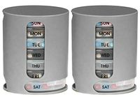 Pill Pro - 2 Pack, Weekly Pill Organizer