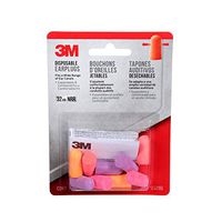 3M 92050-00000T Disposable Earplugs, 4-Pair