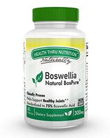 Boswellia BosPure 75% Boswellic Acids (10% AKBA - High Potency), Non GMO 300mg 60 Vege-Capsules