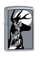 Zippo Deer Style2 Outdoor Indoor Windproof Lighter Custom Personalized Engraved Message on Backside