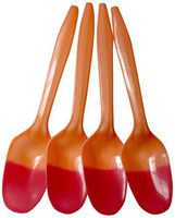 Go-2 Products P2100OR Color Change Spoons, Medium Weight, 5", 2.9g, Orange to Red (Pack of 1000)